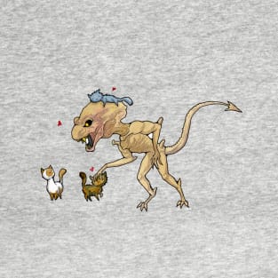 Pumpkinhead loves Kittens T-Shirt